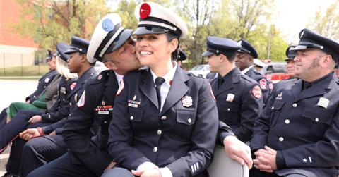 Taylor Kinney as Kelly Severide Miranda Rae Mayo as Stella Kidd