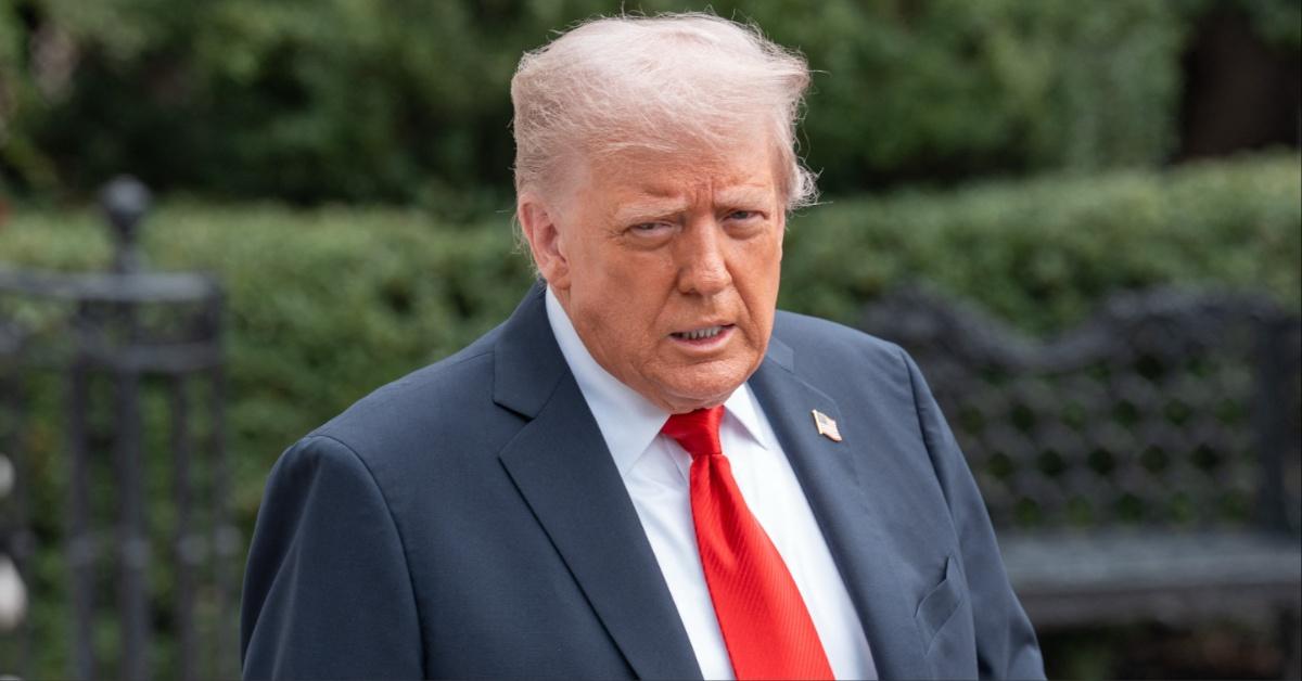 President Donald Trump at the White House on Sept. 7, 2025.