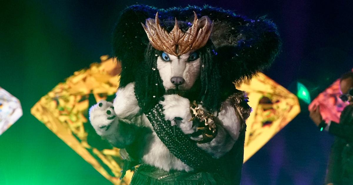 Husky singing on 'The Masked Singer'