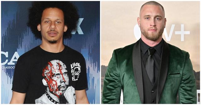 split image of eric andre and chet hanks