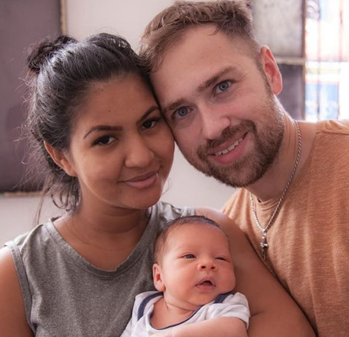 paul and karine on  day fiance still married