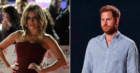 Caroline Flack and Prince Harry