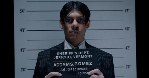 Young Gomez in 'Wednesday'