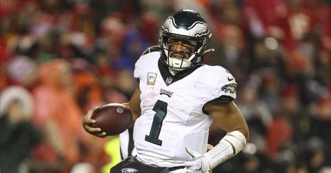Philadelphia Eagles quarterback Jalen Hurts
