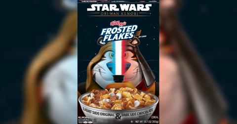 Frosted Flakes 'Obi-Wan Kenobi' Cereal.