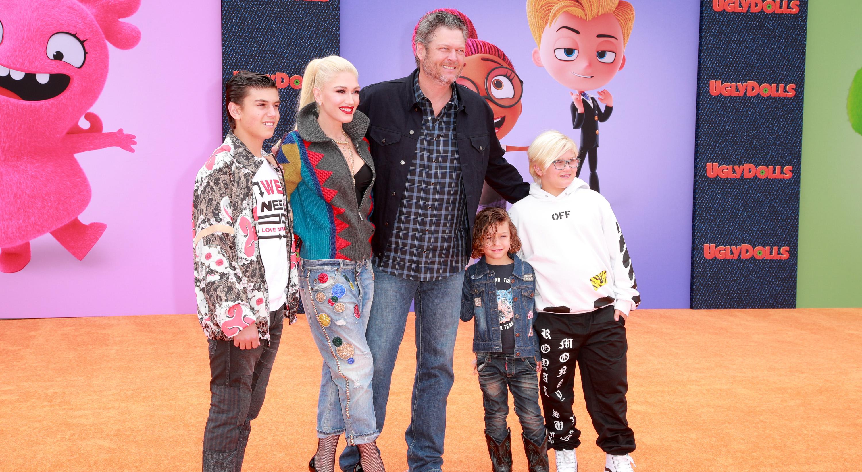 gwen stefani kids blake shelton