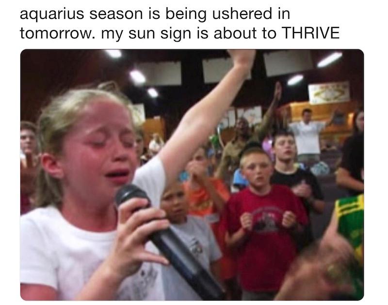 aquarius season memes