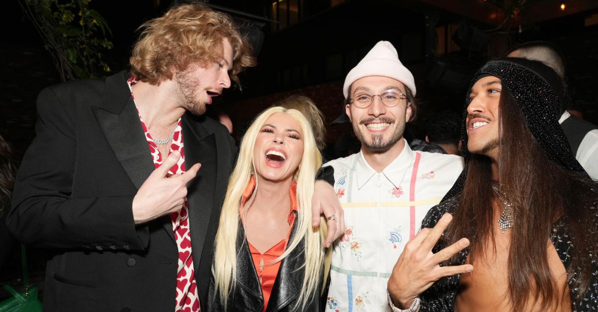 (L-R) Yung Gravy, Shania Twain, bbno$ and DJ Tiiiiiiiiiip attend Baileys Hosts Cocktails with Republic Records Artists on Feb. 1, 2023 in Los Angeles