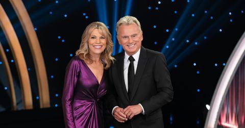 Pat Sajak and Vanna White