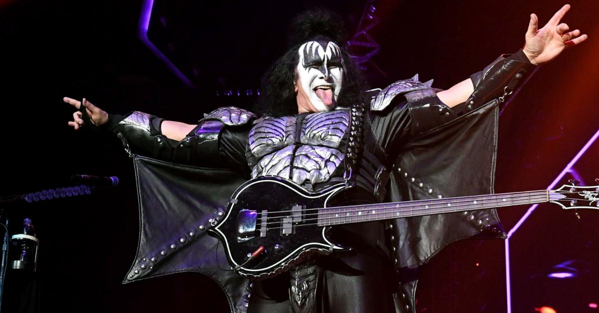 Gene Simmons performing live