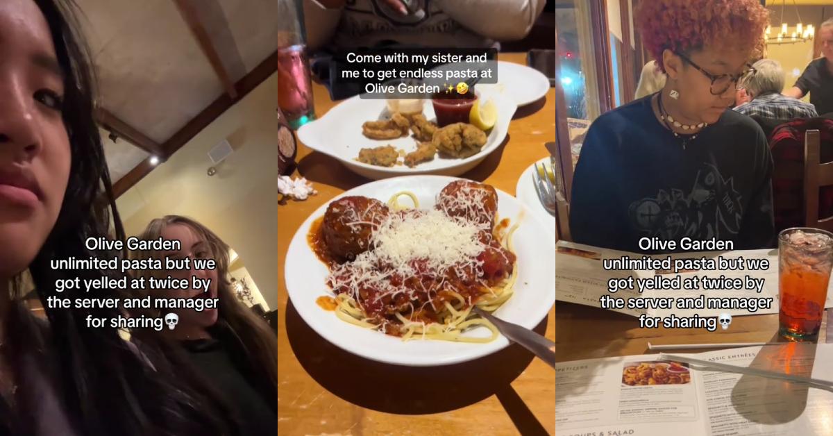 Can You Share Never Ending Pasta Bowls at Olive Garden?