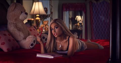 thank u next music video cast