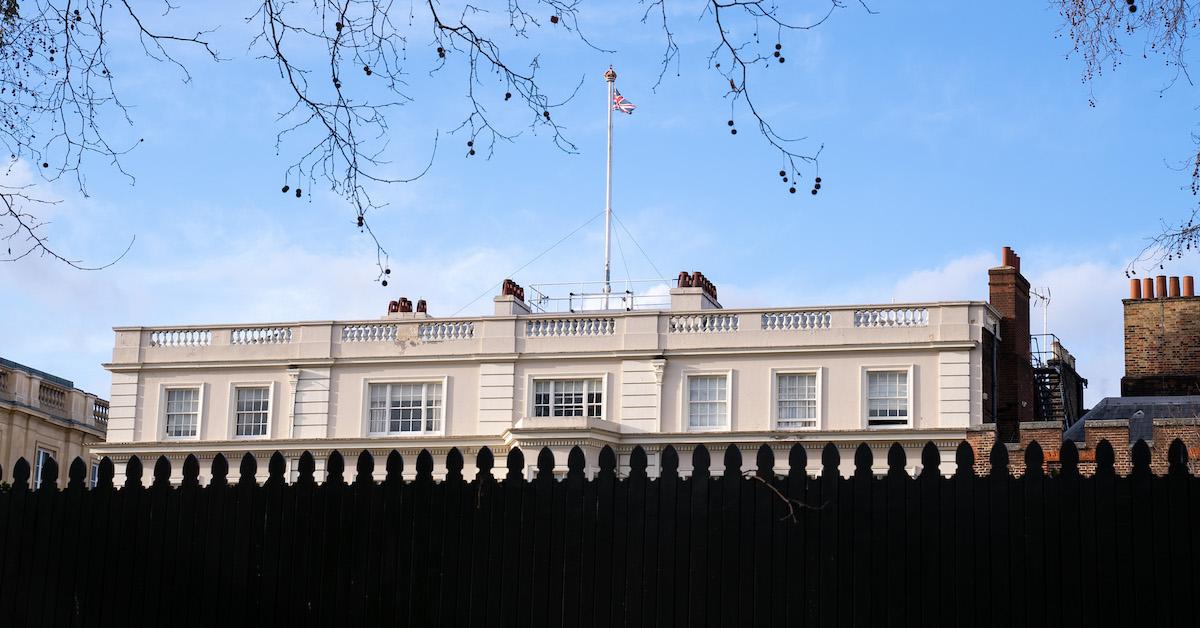 Clarence House, where Charles and Camilla live together