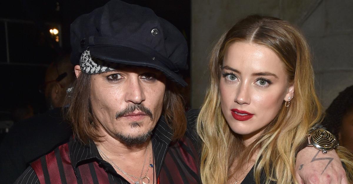 Johnny Depp and Amber Heard.