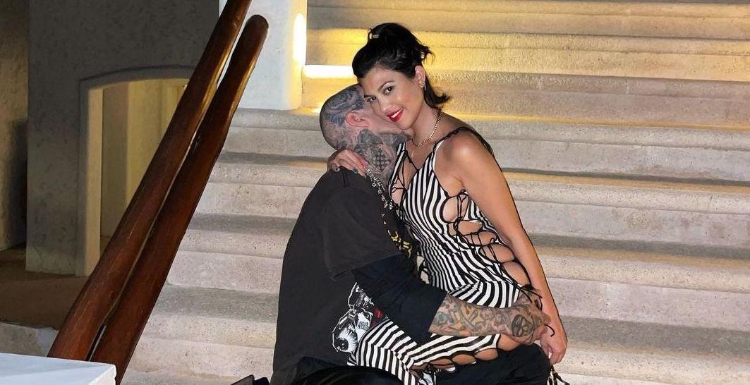 Kourtney Kardashian and Travis Barker