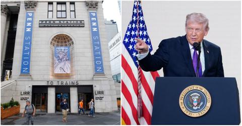 Trump Wants Penn Station Named After Him in Exchange for Funding
