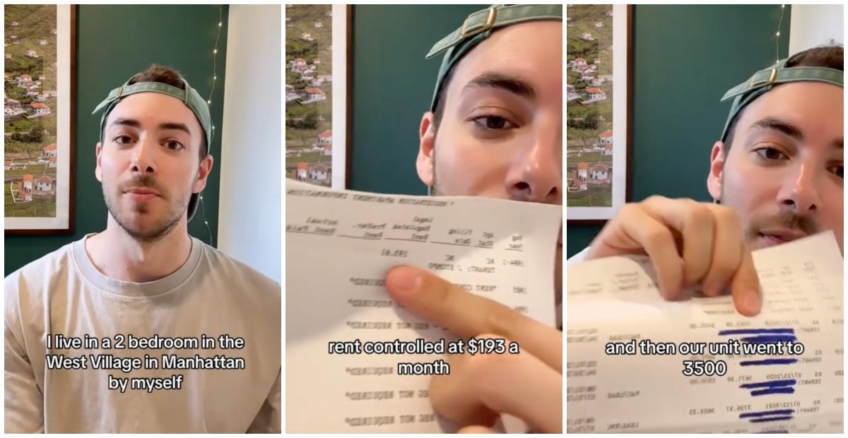 NYC Apartment Rent Went from 193 to 3500 in a Month