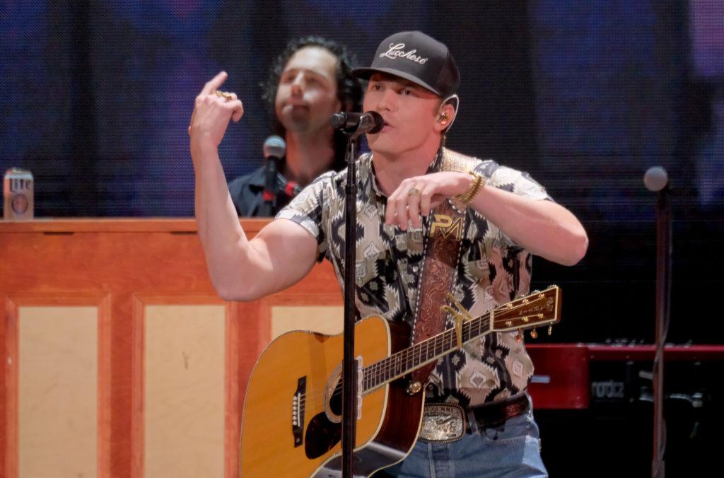 Parker McCollum performs onstage at the 2023 iHeartCountry Festival - Show at Moody Center on May 13, 2023 in Austin, Texas