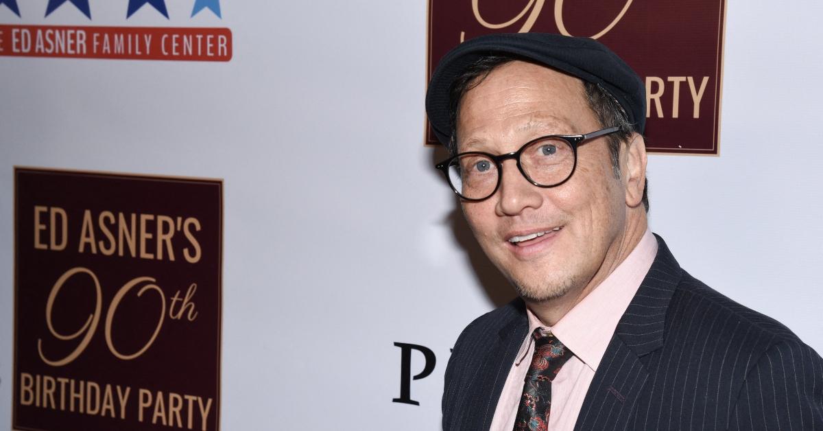 Rob Schneider at Ed Asner's 90th birthday party