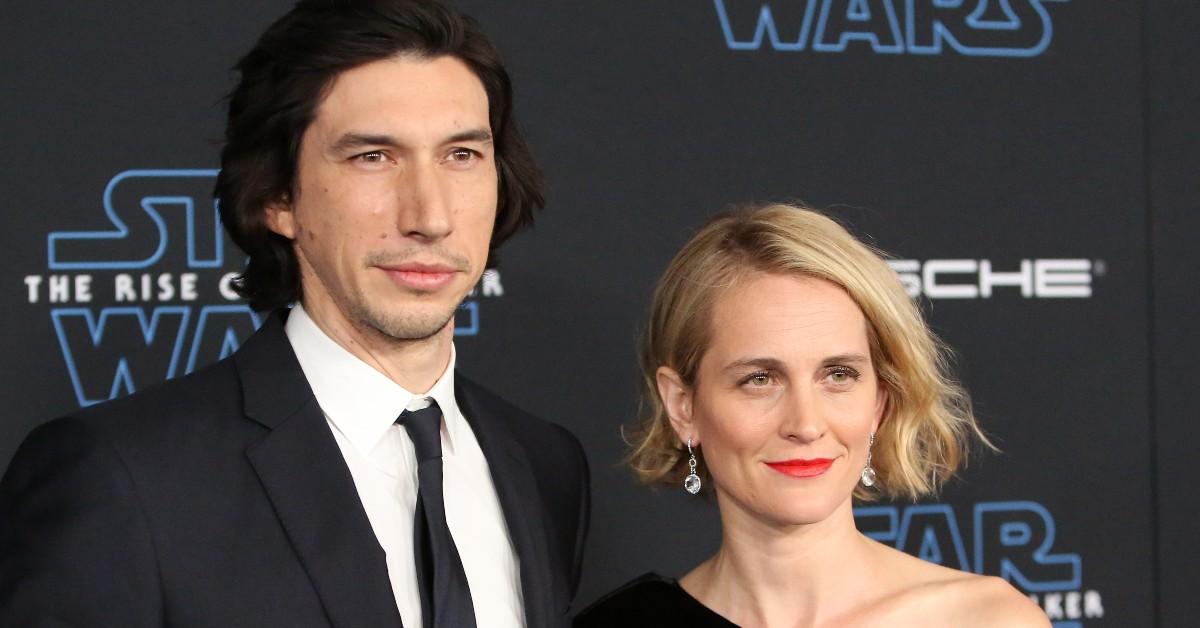 Adam Driver and Joanne Tucker 