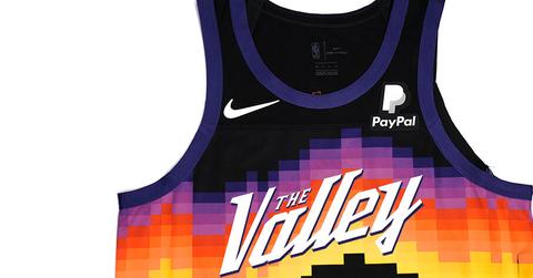 The Phoenix Suns jersey