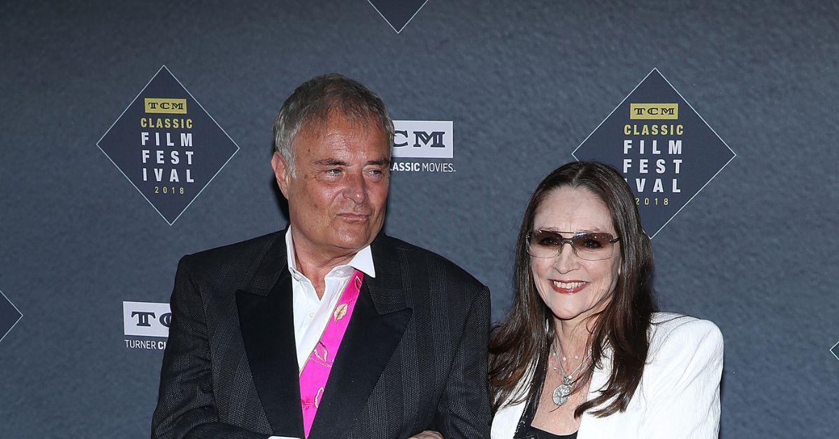 (l-r): Leonard Whiting and Olivia Hussey posing together in 2018.