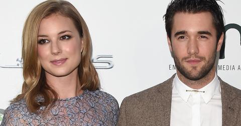 Actors Emily VanCamp and Josh Bowman