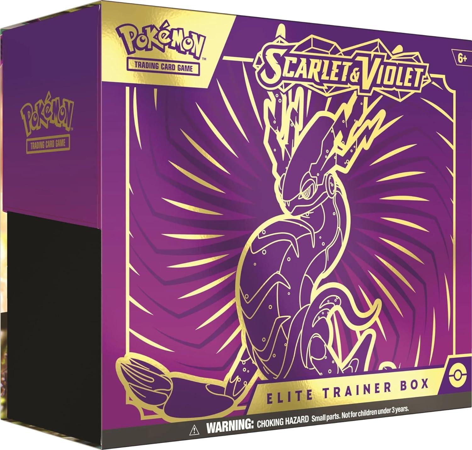 Pokemon scarlet and violet elite trainer box