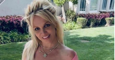 Selfie of Britney Spears on Instagram