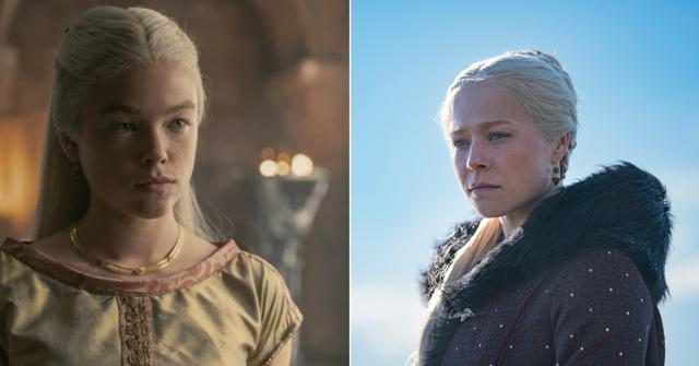 Milly Alcock and Emma D'Arcy from 'House of the Dragon'