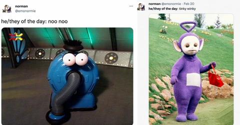 He/they Twitter trend