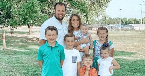 Anna and Josh Duggar and their family