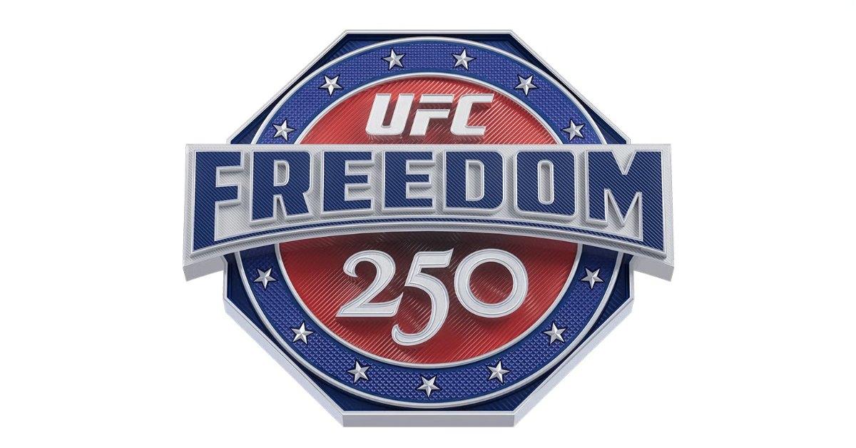 Logo for the UFC Freedom 250.