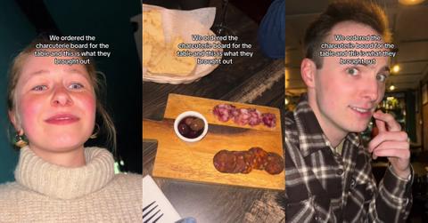 Sad NYC Restaurant Charcuterie Board