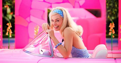 Margot Robbie as 'Barbie'