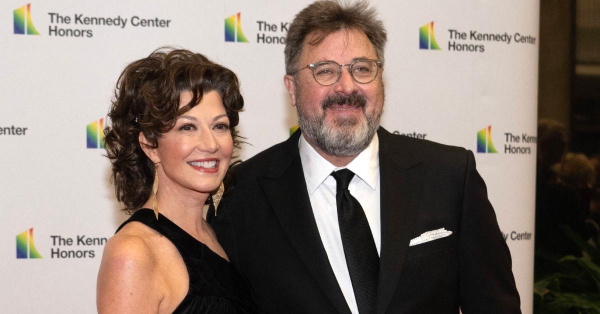 Amy Grant and husband, Vince Gill, at The Kennedy Center Honors.