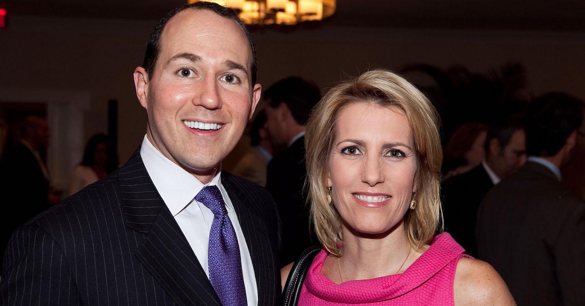 Raymond Arroyo and Laura Ingraham at the Washington DC Conde Nast Traveler celebration at Height's Courtyard - Washington Hilton on June 24, 2010