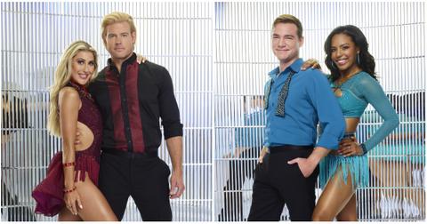 Trevor Donovan and Emma Slater; Daniel Durant and Britt Stewart