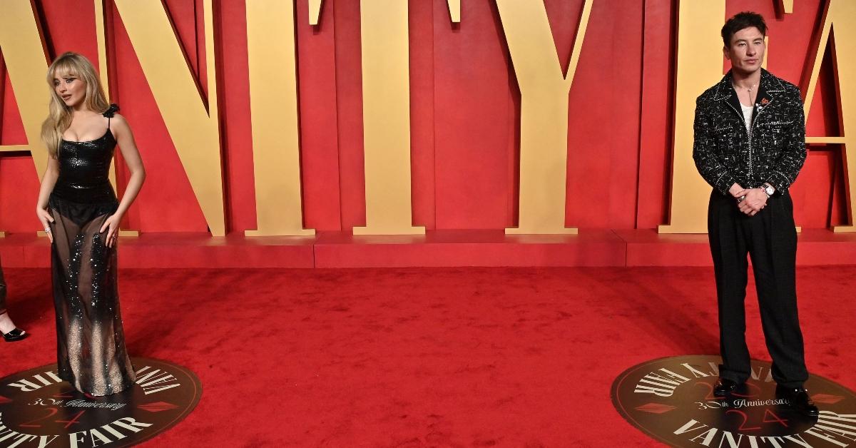 Sabrina Carpenter and Barry Keoghan