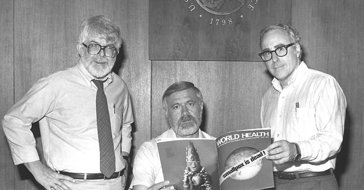 Old picture of the World Health Organization