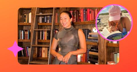 nadya okamoto posing for photo