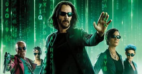 'The Matrix Resurrections' poster