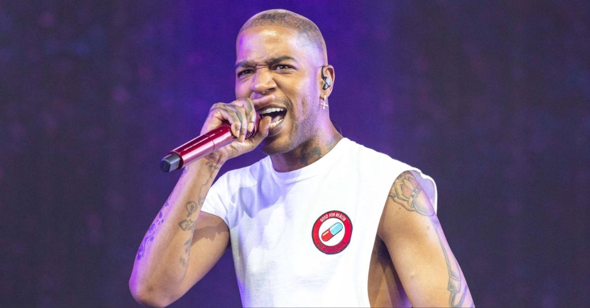 Kid Cudi performs at the 2024 Coachella Music Festival.