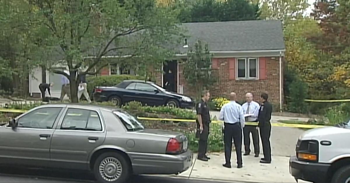 The police investigate 2010 murder of Sue Marcum in Bethesda, Maryland.
