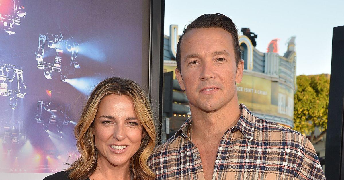 (l-r):Laura Lentz and Carl Lentz in 2016.