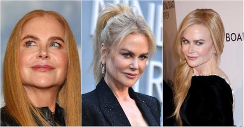 Nicole Kidman real hair and wigs