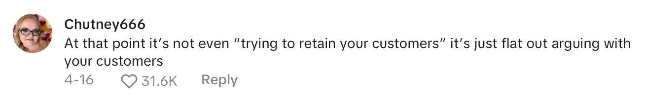 Comment on video of woman detailing the rude encounter she had with a Spectrum employee who refused to cancel her service.