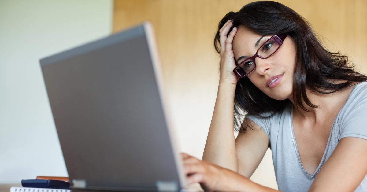 Worker on Laptop