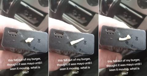 Tapeworm found in burger in TIkTok video