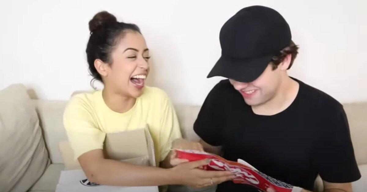 david dobrik liza koshy